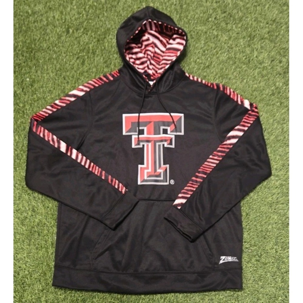 Texas Tech Red Raiders Zubaz Pullover Hoodie - Men's Size Large